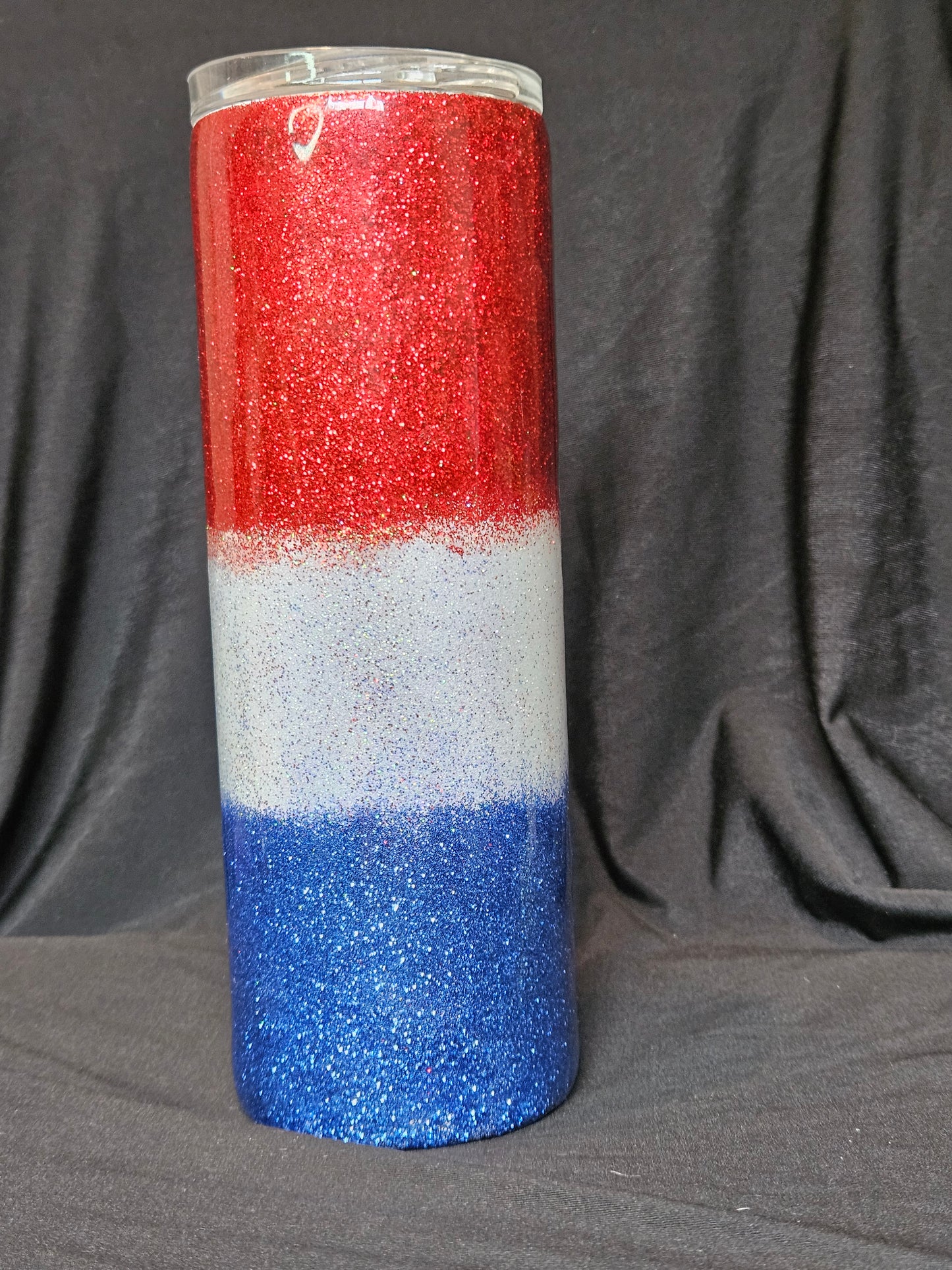 20oz Skinny Tumbler (glitter base)